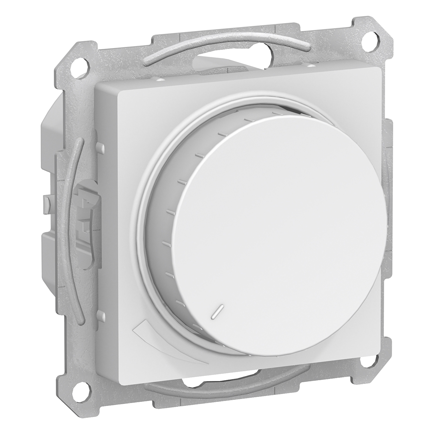 Светорегулятор 300Вт поворотный с/у бел в сборе AtlasDesign Schneider Electric  (1/2) 