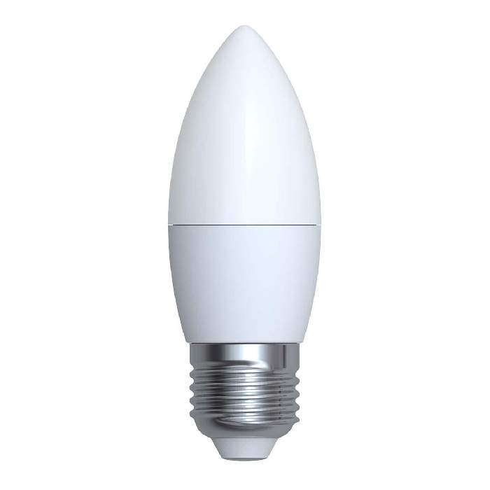 Cветодиодная лампа LED C37 8W/4000K/E27, Спутник 
